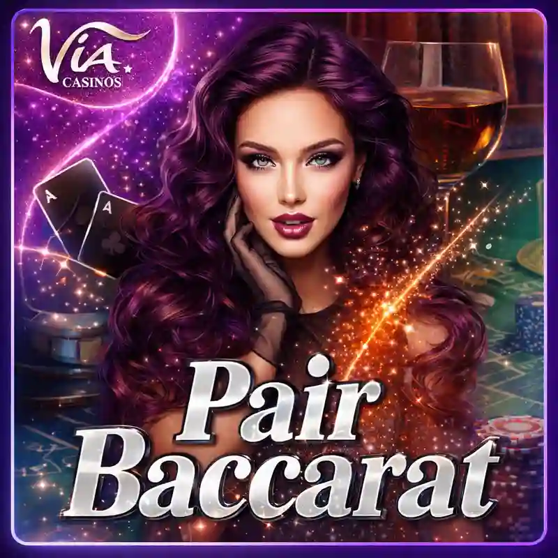 Pares na Baccarat professional casino game